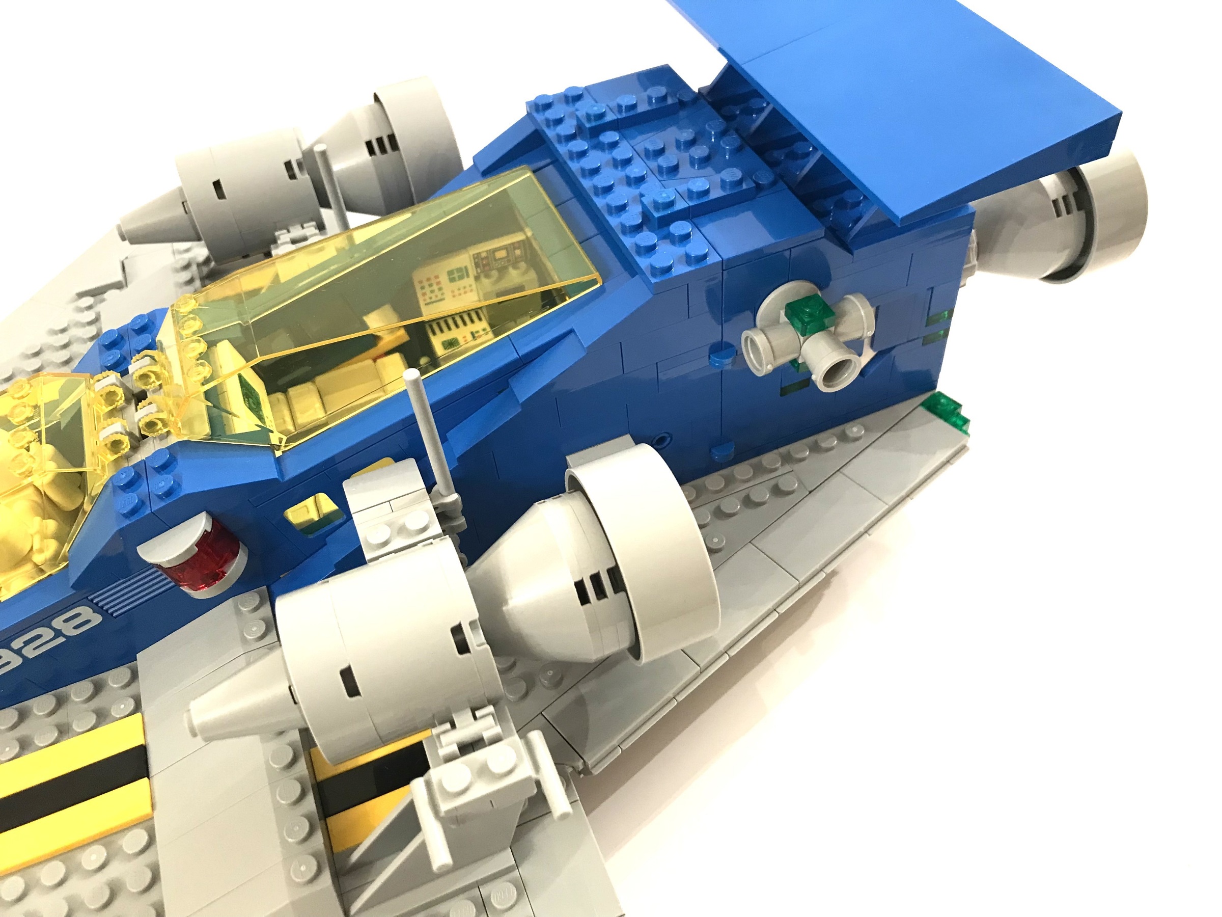 There's a LEGO BIONICLE reference in 10497 Galaxy Explorer
